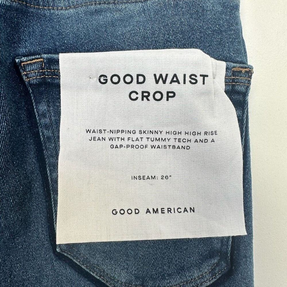 Good American Distressed Blue Skinny Jeans - Picture 10 of 11